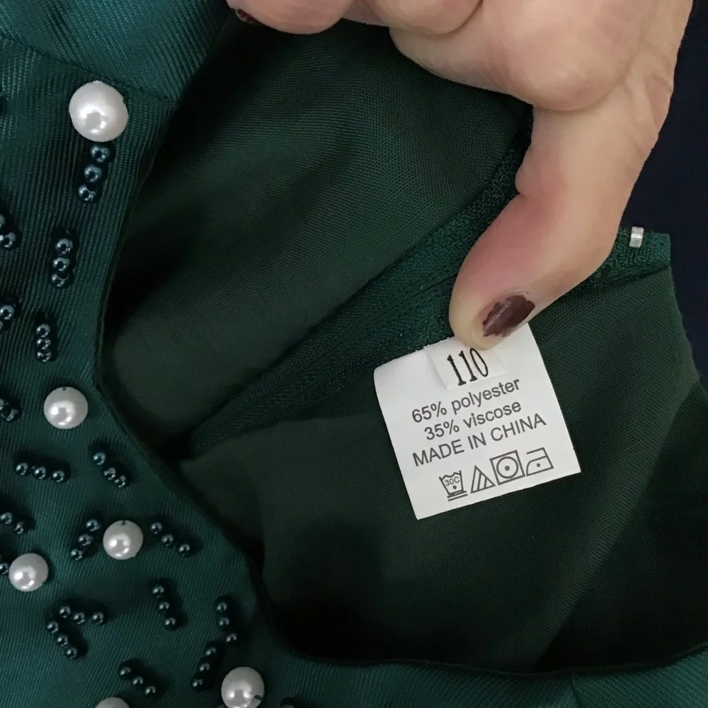 Little‎ girls green dress